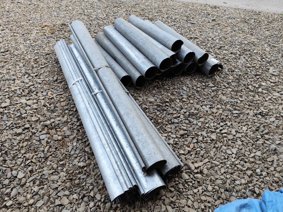 Rynna ocynk nieużywane 15cm stan bdb ponad 40mb