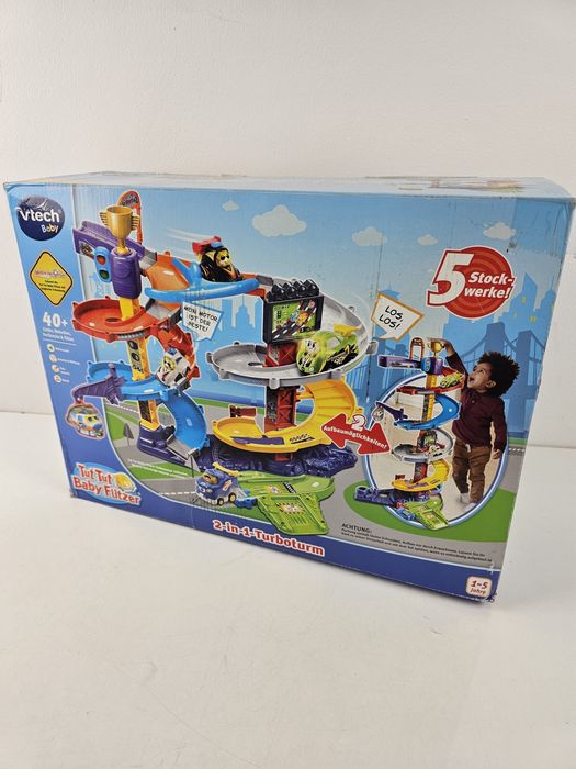 VTech Tut Tut Baby Flitzer tor wyścigowy  zestaw autko parkin