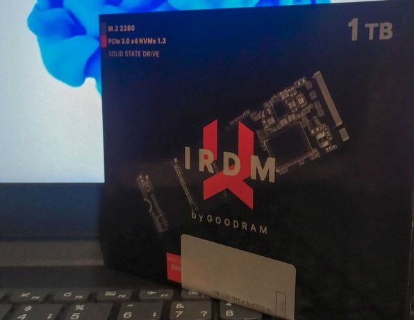 SSD GOODRAM IRDM 1TB M.2 2280 NVMe 3D NAND TLC (не был в эксплуатации)