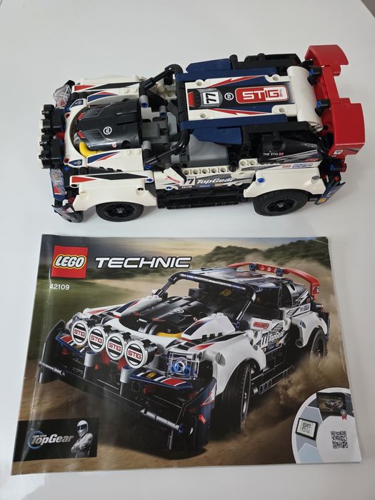 Lego Technic top gear 42109 auto na zdalne sterowanie bluetooth