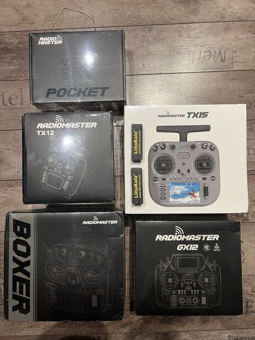 Radiomaster GX12 (2.4 і 915 2в1) [Новий] 2025 FPV пульт Boxer tx15