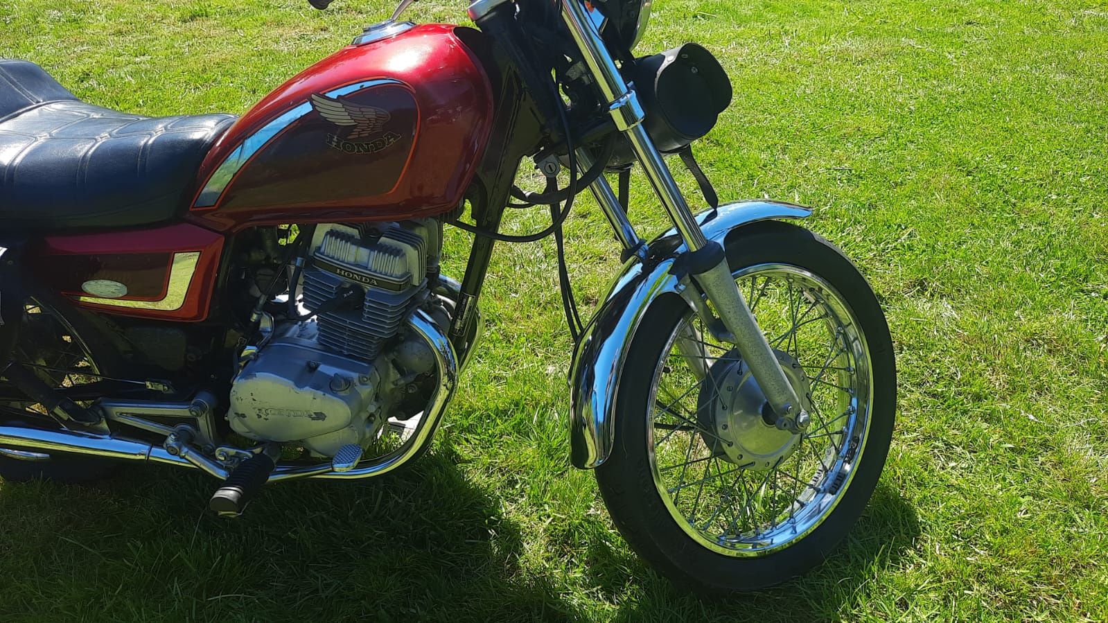 Honda custom 125 cm3  8 kw -1990 r   AKTUALNE ,OC do 2026r