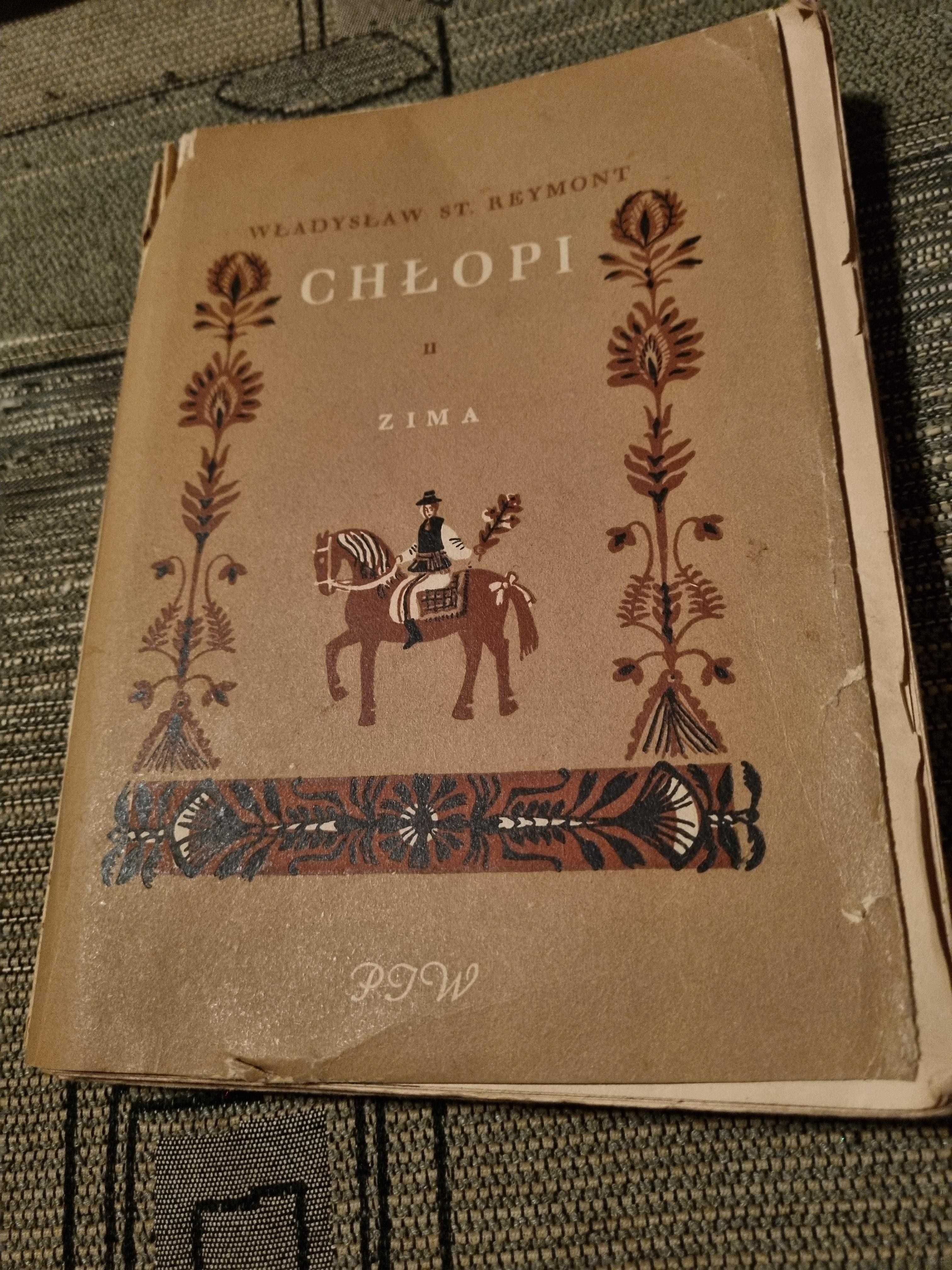 Chłopi, Zima, Władysław Reymont, 1952r