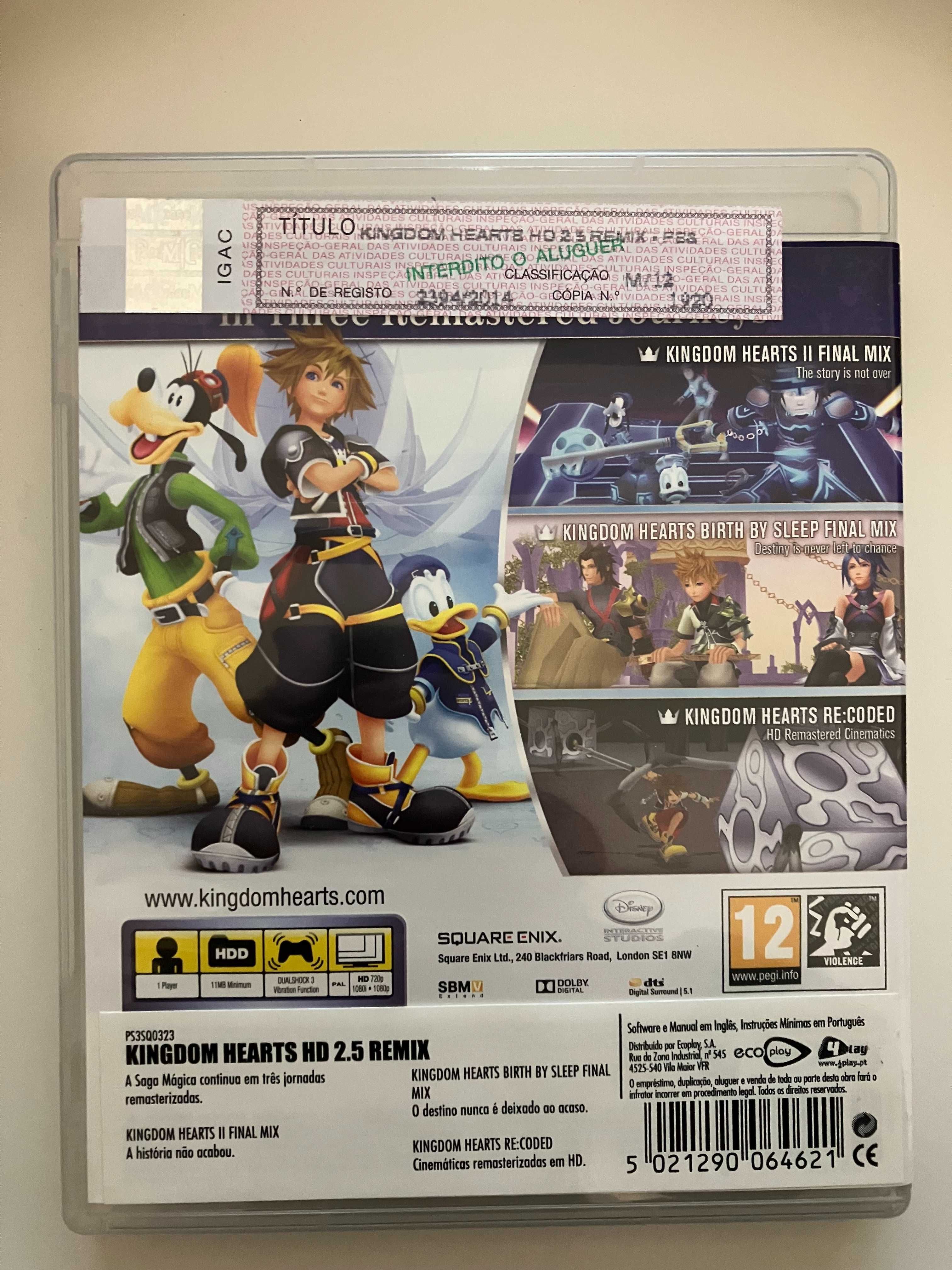 Kingdom Hearts HD 2.5 ReMix - PS3