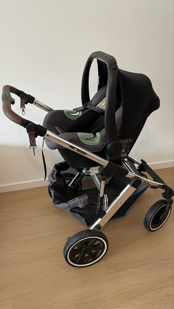 ABC DESIGN Carrinho de Bebê Combinado Salsa