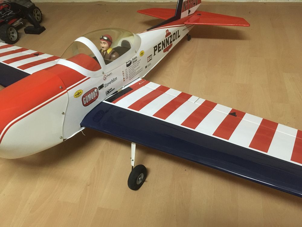 Samolot rc super chipmunk 90 rozp 1,6 m spalinowy 15 cc
