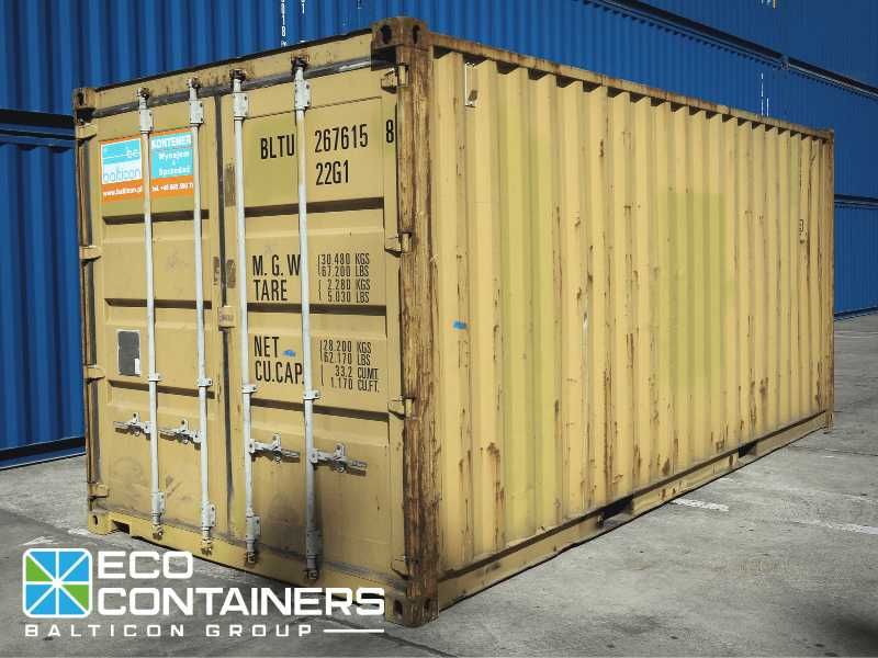 Kontenery 20'DC - dostępne od ręki w Szczecinie!