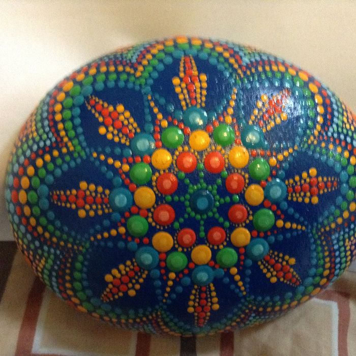 Mandala em pedra