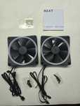 Par de Ventoinhas NZXT F120 RGB 120mm (Novas)
