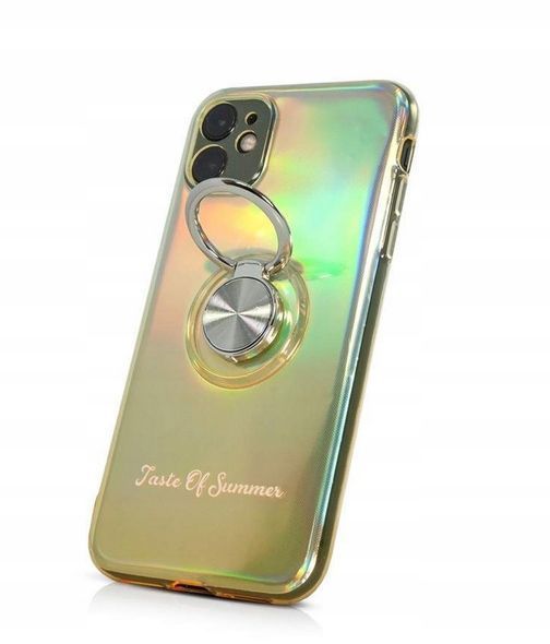 Etui Plecki Ring Iphone 13 Mini Pomarańczowe