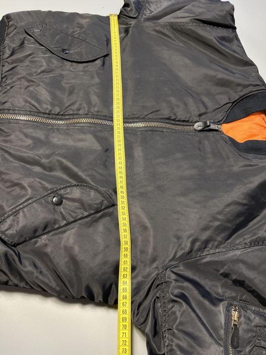 Чоловічий вінтажний бомбер куртка MA 1 alpha industries style