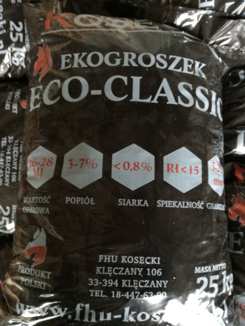 Ekogroszek ECO-CLASSIC 26-28 MJ - najlepszy EKO GROSZEK