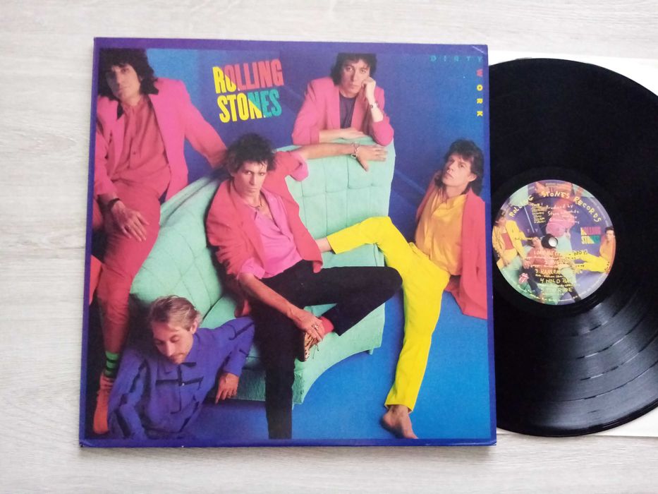 The Rolling Stones Dirty Work LP Winyl