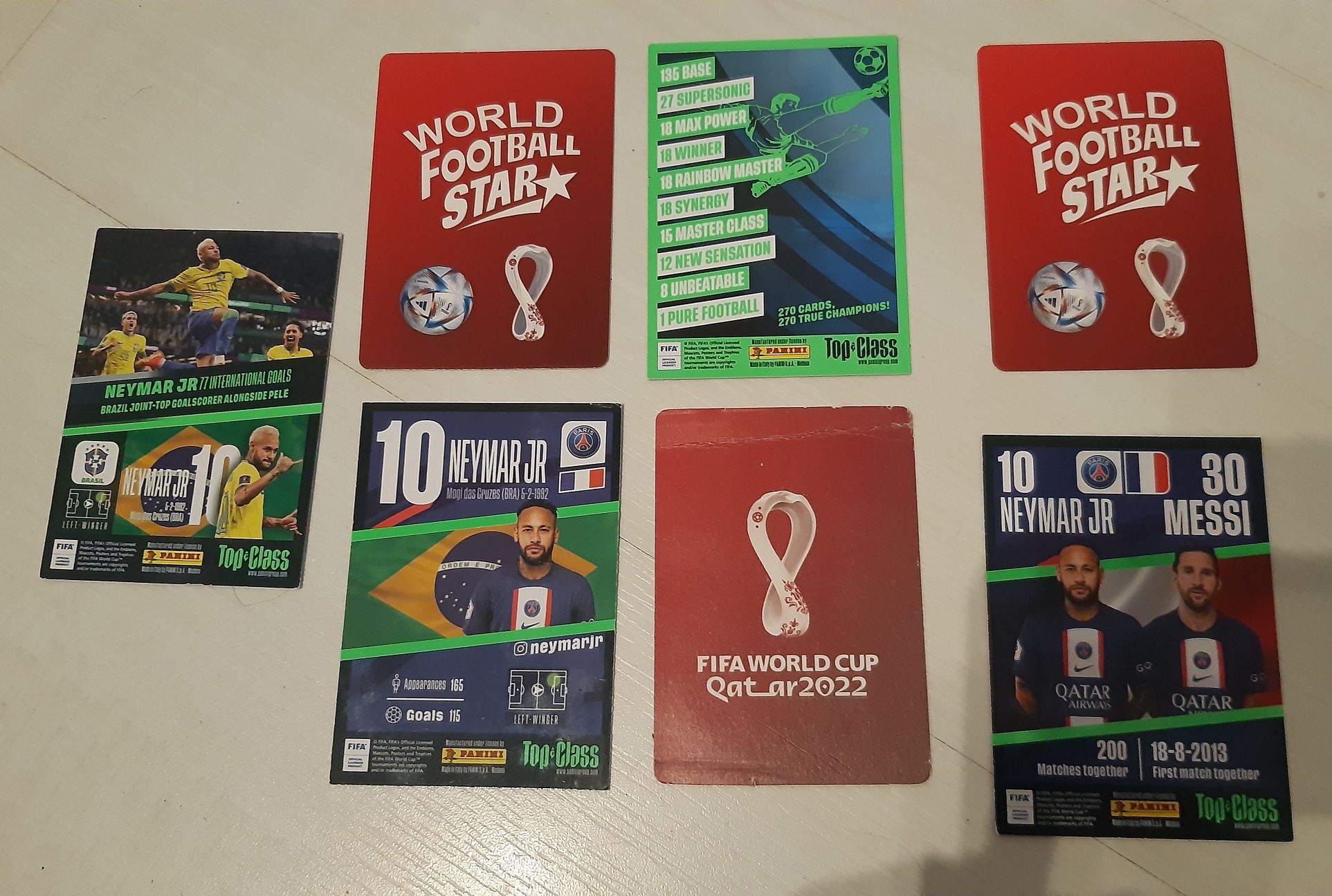 Karty piłkarskie Neymar