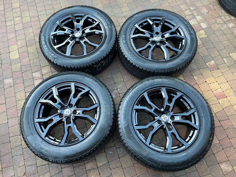 3995. Alufelgi 18" koła Ford Kuga Volvo XC60 czarne 5x108 7.5J ET50.5