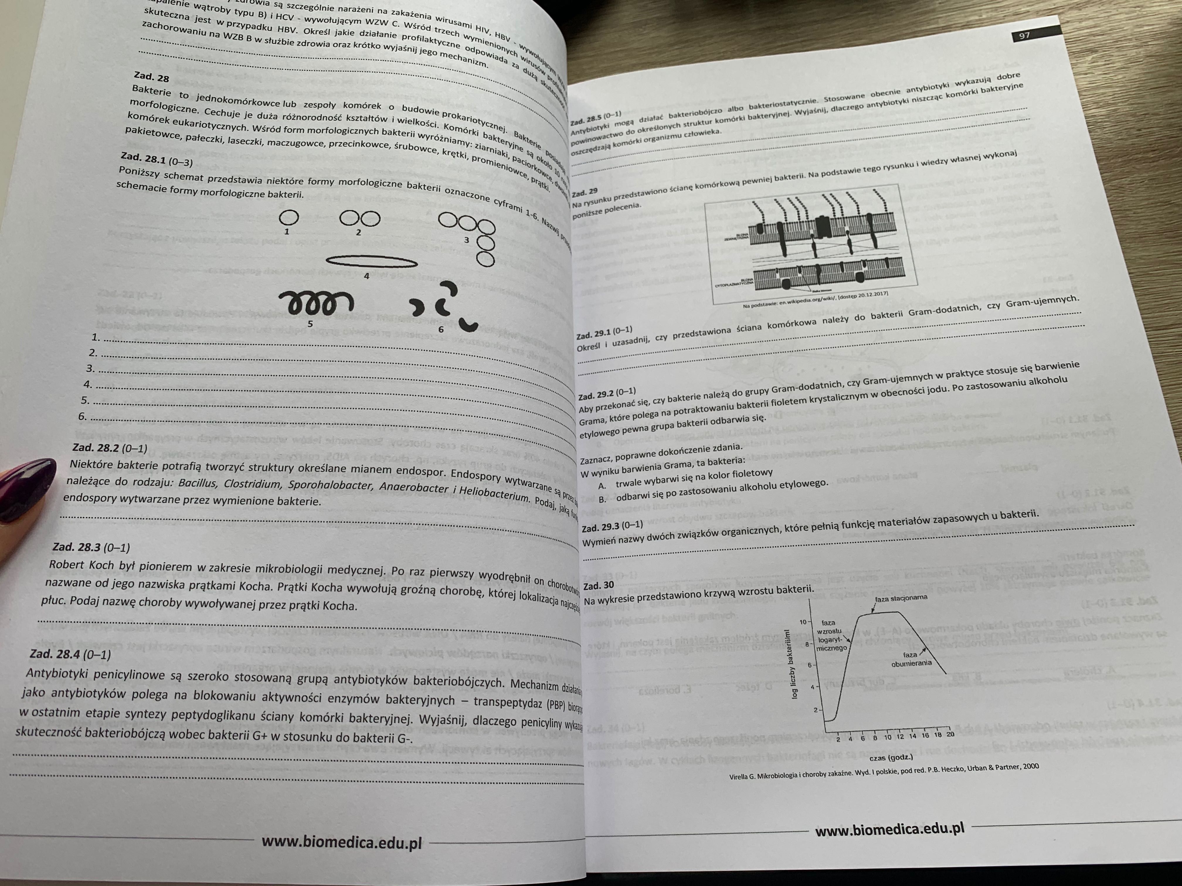 Biologia Zbiór zadań Matura BIOMEDICA