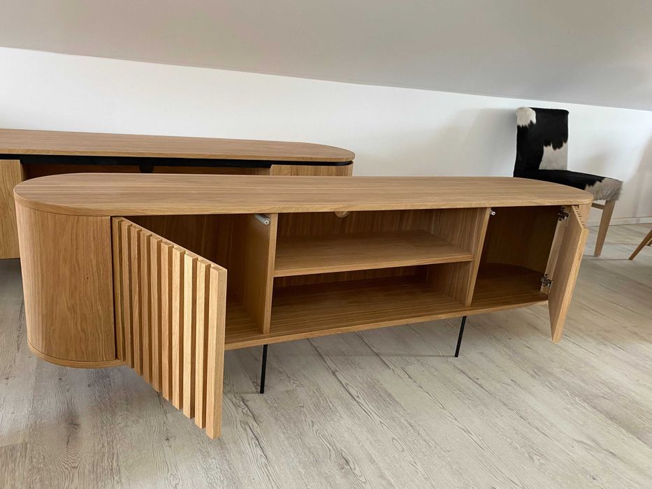 Szafka RTV nowoczesna z lamelami PROMOCJA!!