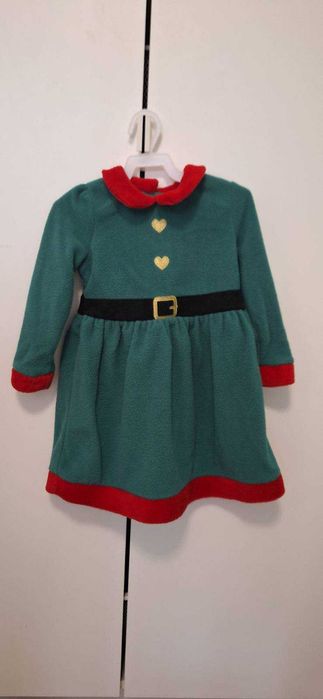 Sukienka + czapka świąteczna 86/92