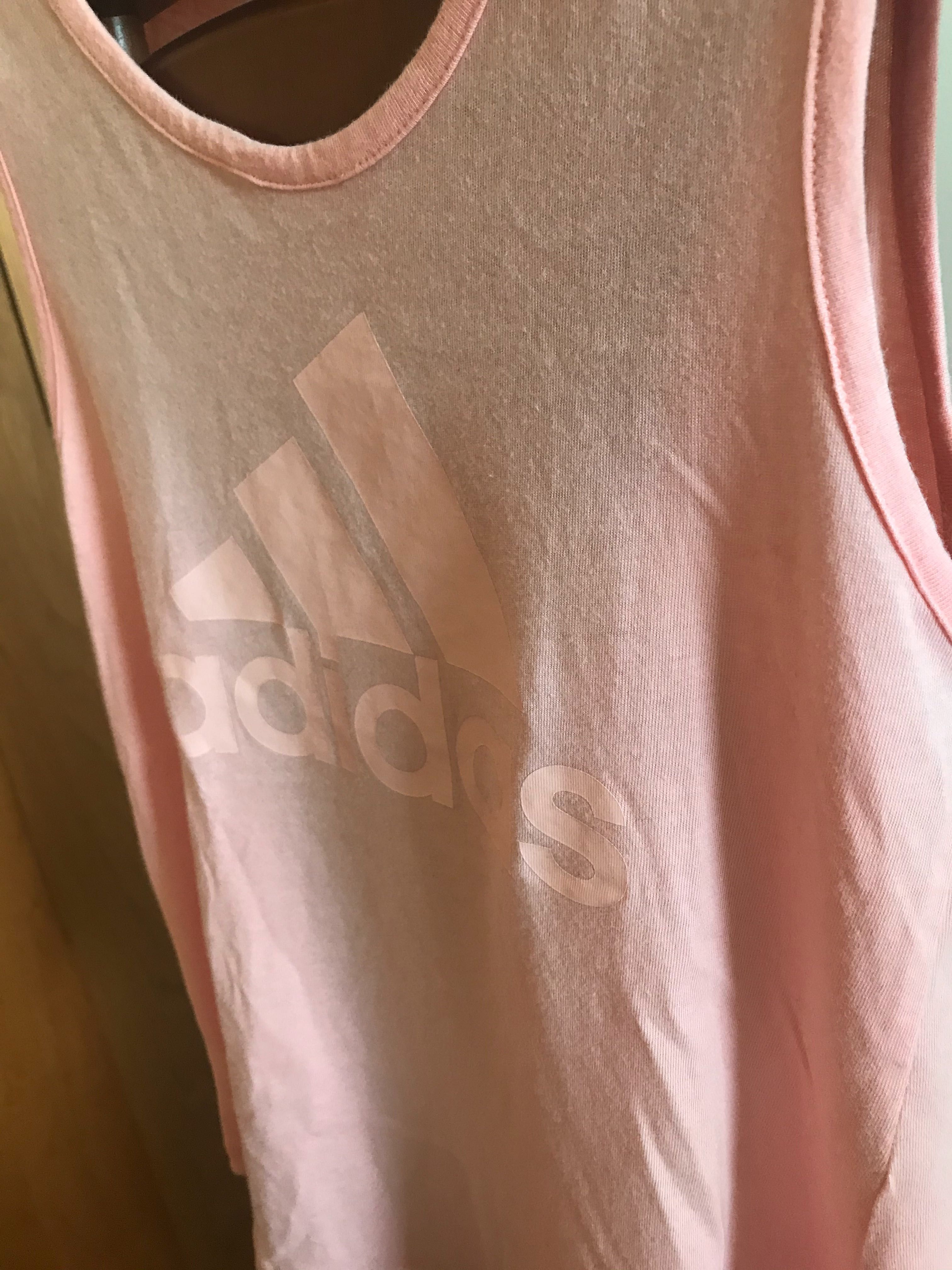 T-shirt menina Adidas manga cava tamanho  8