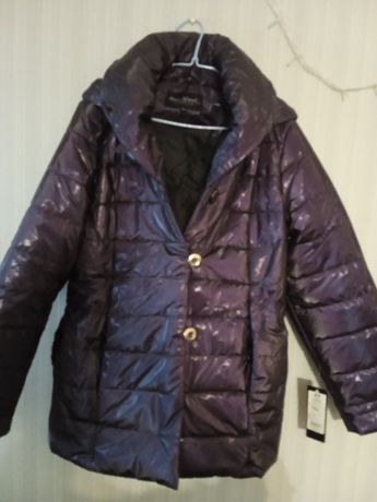 Курткочка зефирка великого розміру, фіолетовий колір