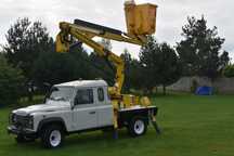 Land Rover Defender Podnośnik Koszowy Zwyżka podest