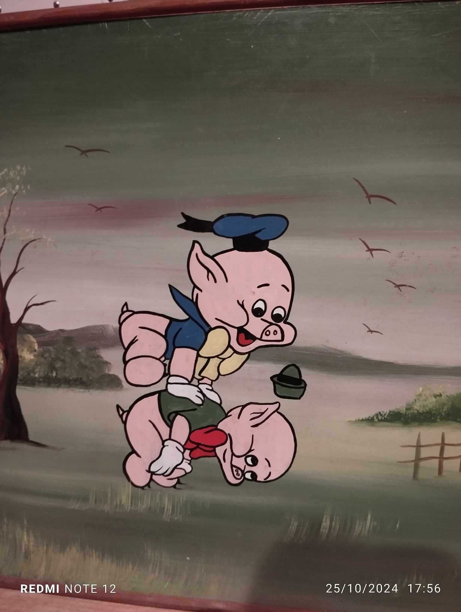 Pintura original de Adelaide Matoso - 1979