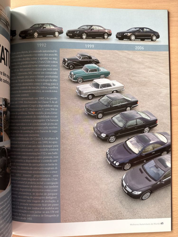 Revista Os melhores automóveis do mundo 2007