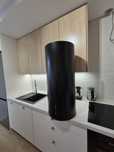 Nowy okap przyścienny NORTBERG Cylindro OR Black Matt na gwarancji