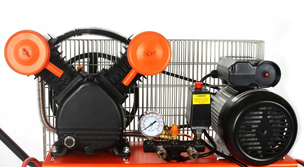 Kompresor sprężarka 115L (100 150)BJC + Bałwanek 3,5T + Klucz pneumat