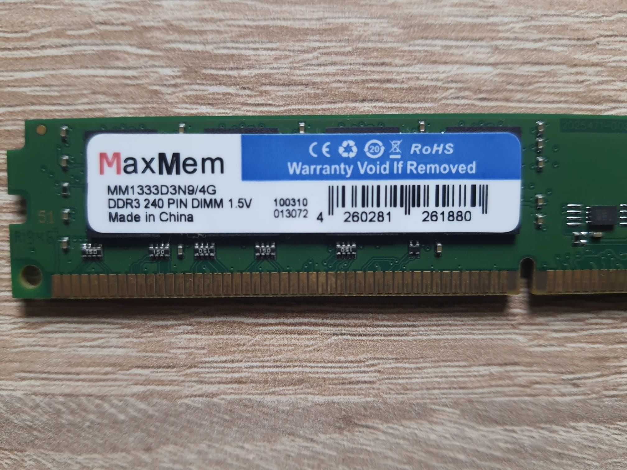 pamięć ram ddr3 4gb 1333