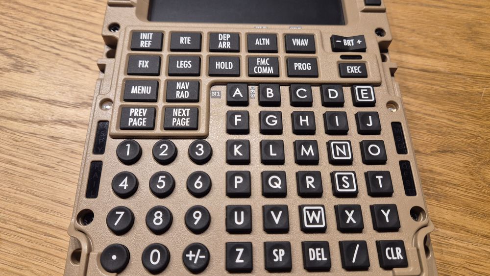 CDU B777 Cockpit Simulator