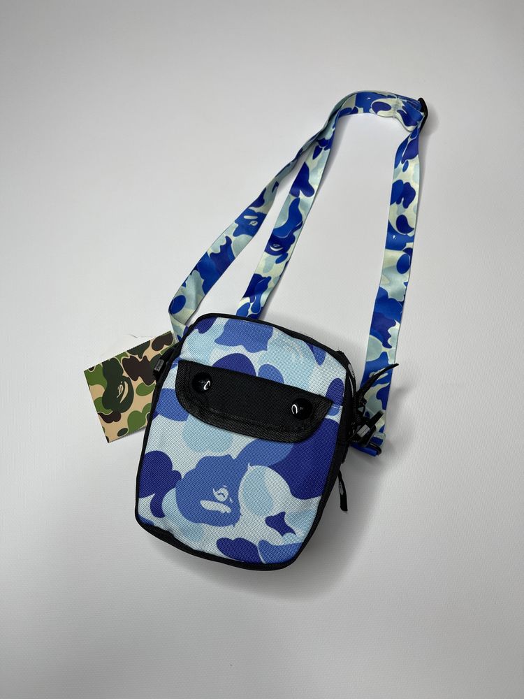 Сумка Bape через плечо, барсетка, сумка Бейп, бананка, мессенджер
