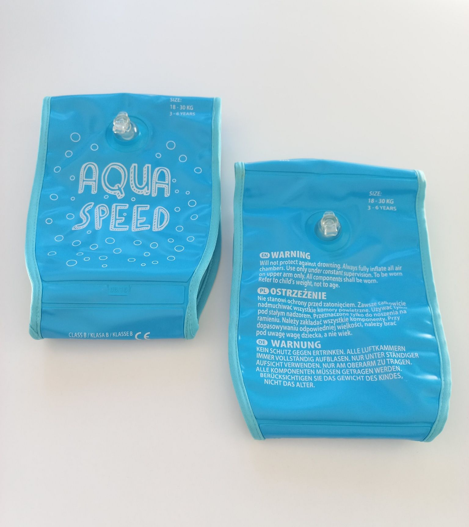 Rękawki do nauki pływania aqua speed 18-30 kg 3-6 lat