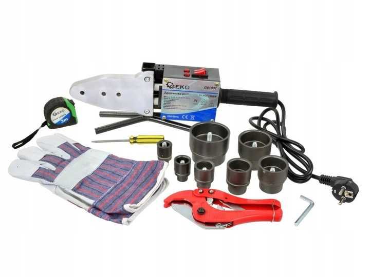 Zgrzewarka do rur 1500W 7 matryc 16-63mm G81031