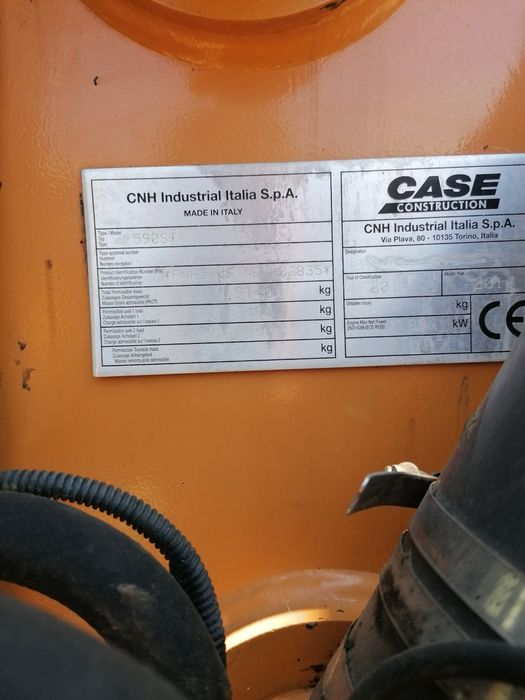 Case 590 ST koparko-ładowarka