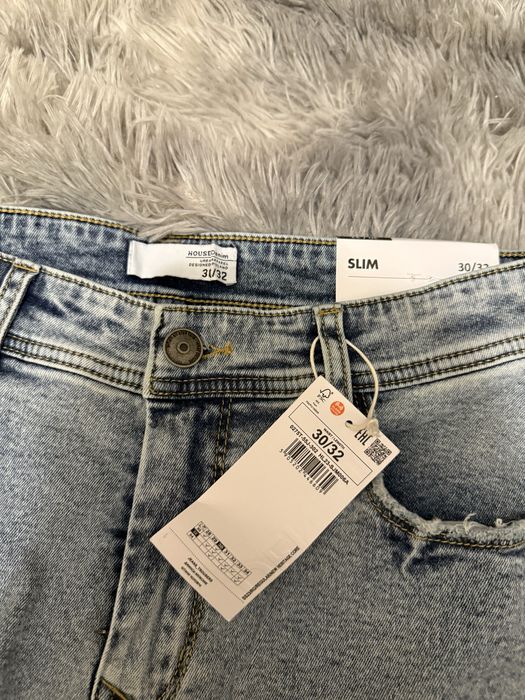 spodnie jeansowe męskie House denim 30/32 Nowe