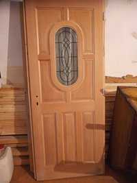 Drewniane Drzwi wejściowe