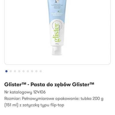 Amway Pasta duża Glister 151 ml (200 g)