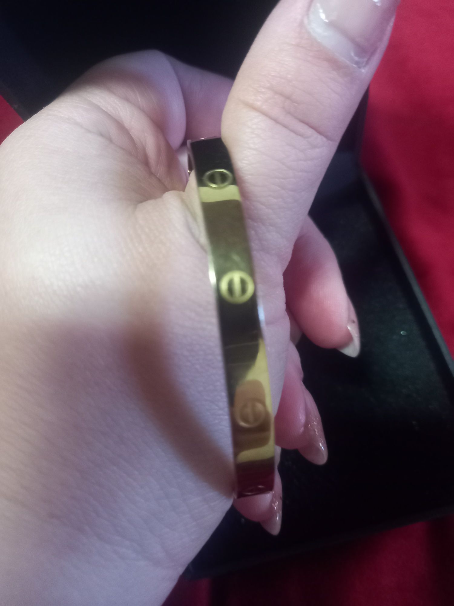 Bracelete Gold com detalhes