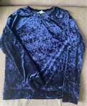 Welurowa bluza stan idealny