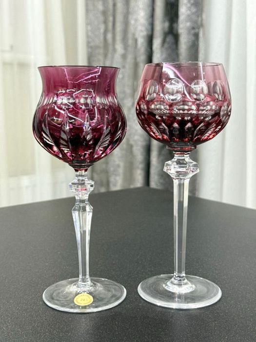 Хрустальные фужеры для вина Nachtmann WMF Dorotheenhutte GDR Германия