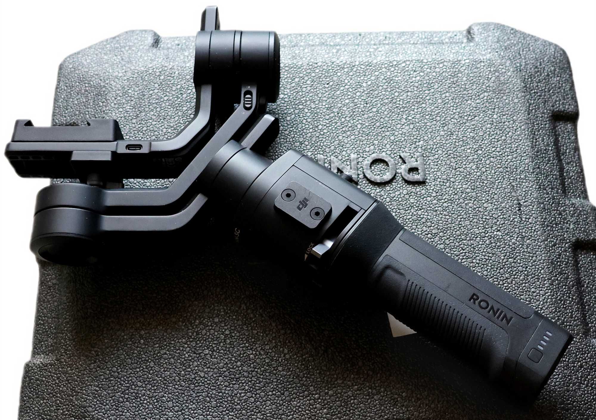 Gimbal DJ.RONIN.SC. Komplet jak ze sklepu.Użyty 2 razy. Na gwarancji.