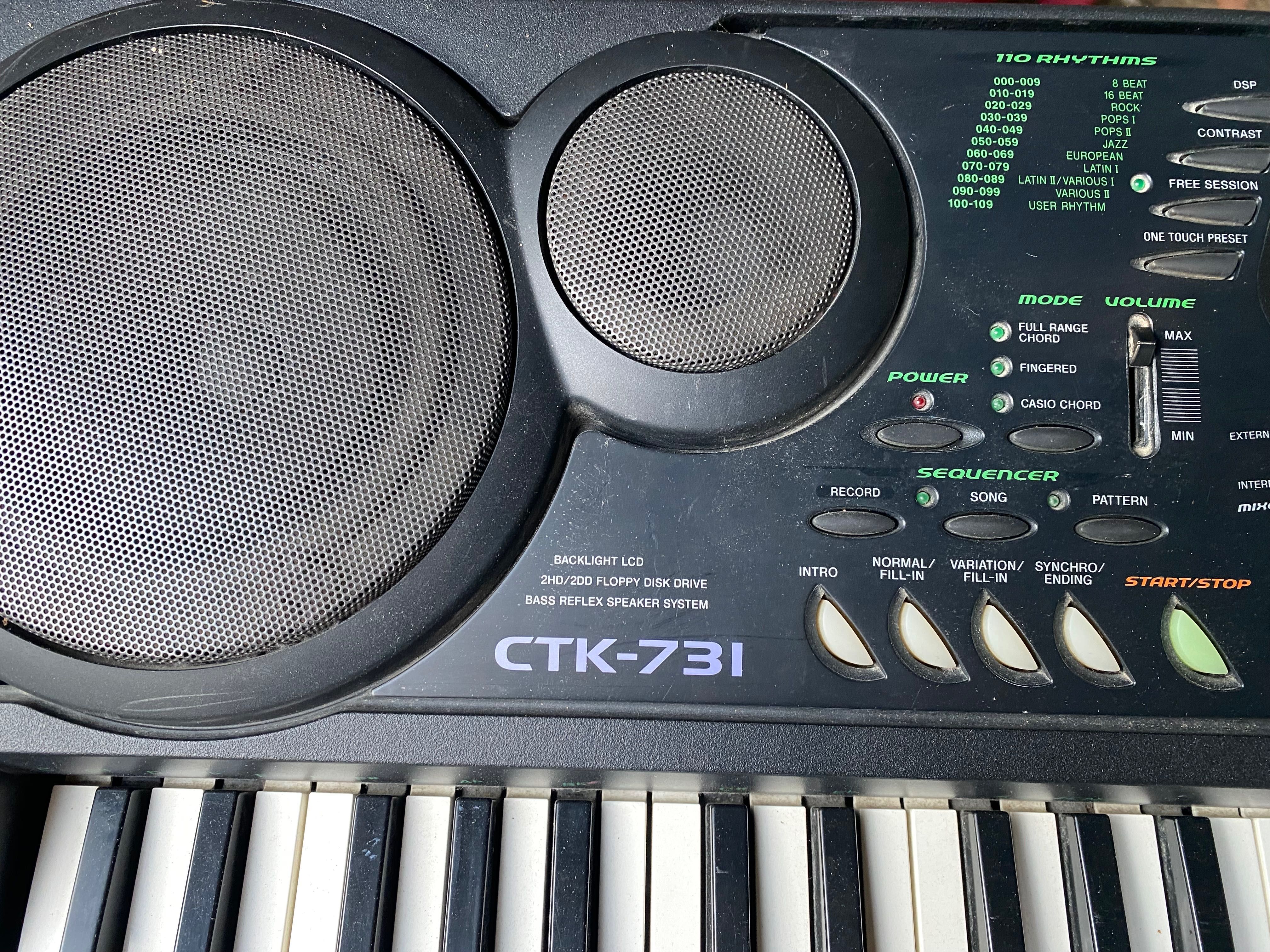 Teclado Casio CTK-731