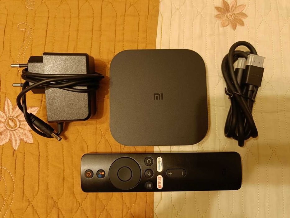 Xiaomi mi box S 4K смарт тв приставка (Міжнародна версія)
