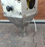 lejek INOX jednostki kontrolno wyładowczej do paszociągu spiralnego