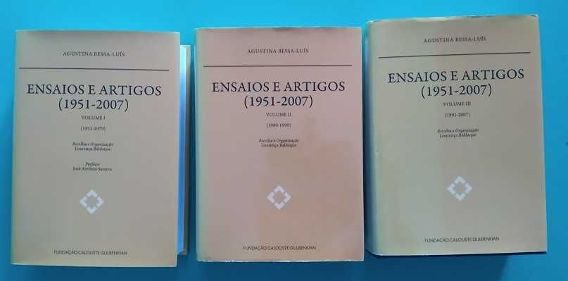 Agustina Bessa-Luís - Ensaios e Artigos (1951 : 2007) : 3 volumes