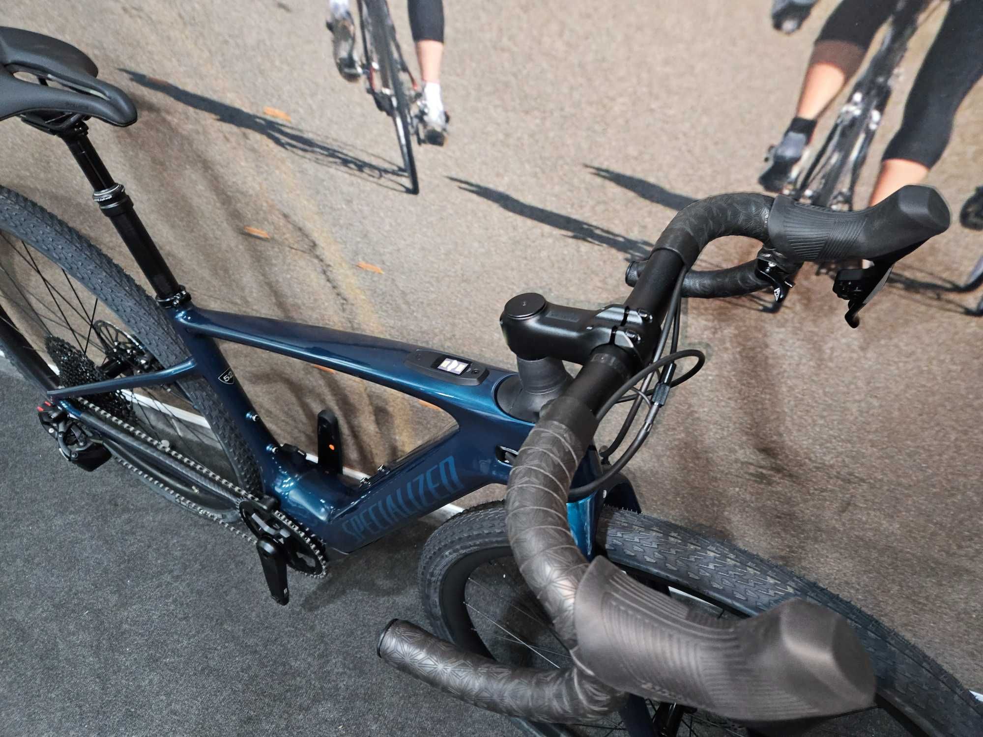 Bicicleta Specialized Turbo Creo 2 Comp Metallic Deep Lake T-52