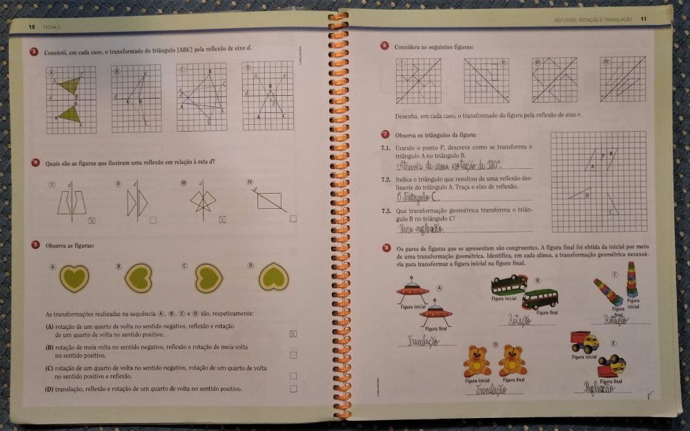 "MSI 6 Matemática Sob Investigação 6ºAno" Caderno Atividades + CD-ROM