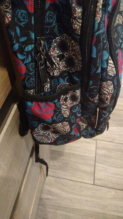Plecak szkolny CoolPack róże czaszki Break Skulls & Roses