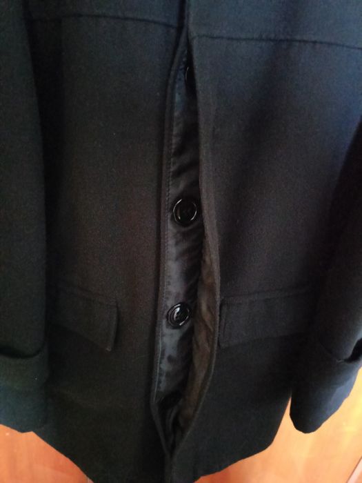 Płaszcz męski lub młodzieżowy czarny